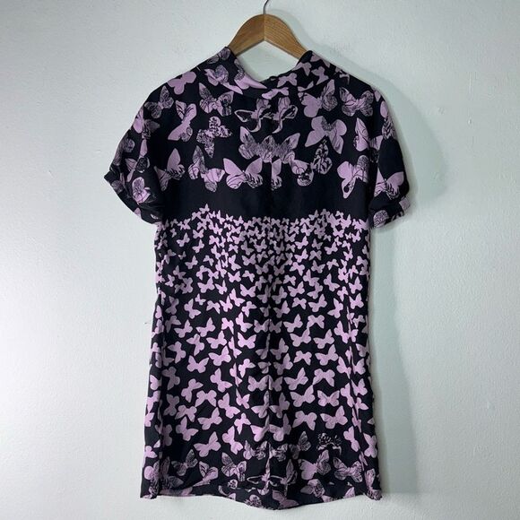 Twelve by Twelve -boho silky mini dress Size Medium - Picture 6 of 7